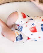 Red, White and Snooze Shorty Lounger