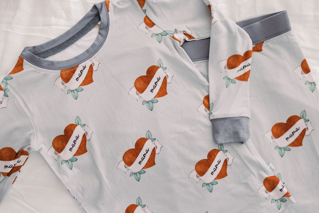 Mama Tattoo Hearts 2.0 Two-Piece Set