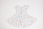 Ribbon Button Dress