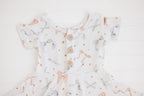 Ribbon Button Dress