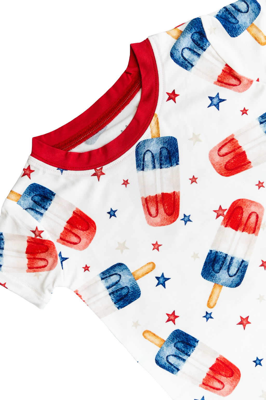 Red, White and Snooze Short-Sleeve PJ set